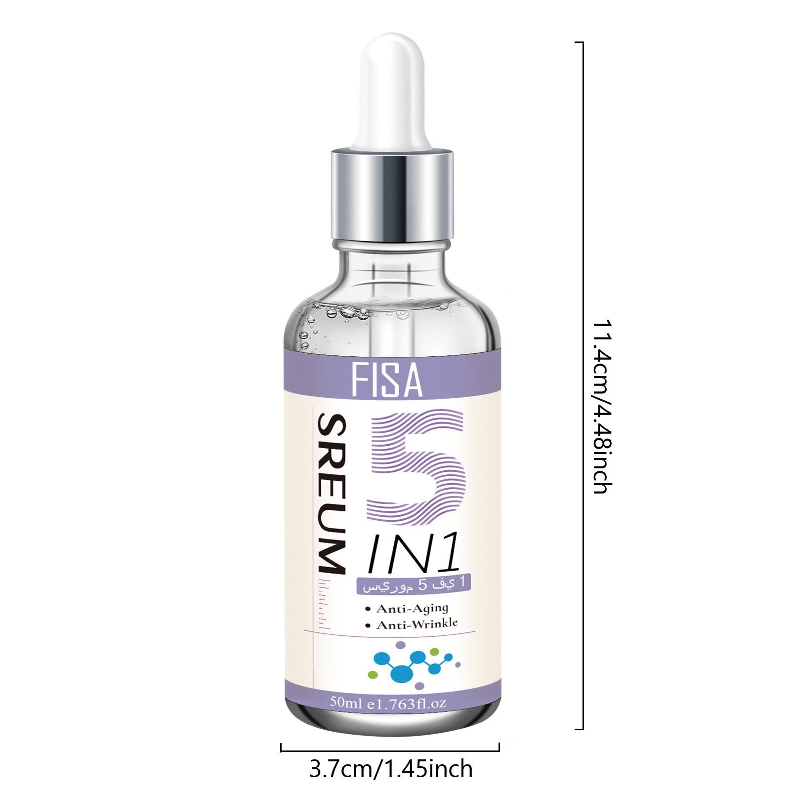 Repair Brightening 5-In-1 Essence, Wrinkle Reduction, Fine Line Fade, Elasticity Boost, Even Skin Tone, Smooth and Radiant Skin