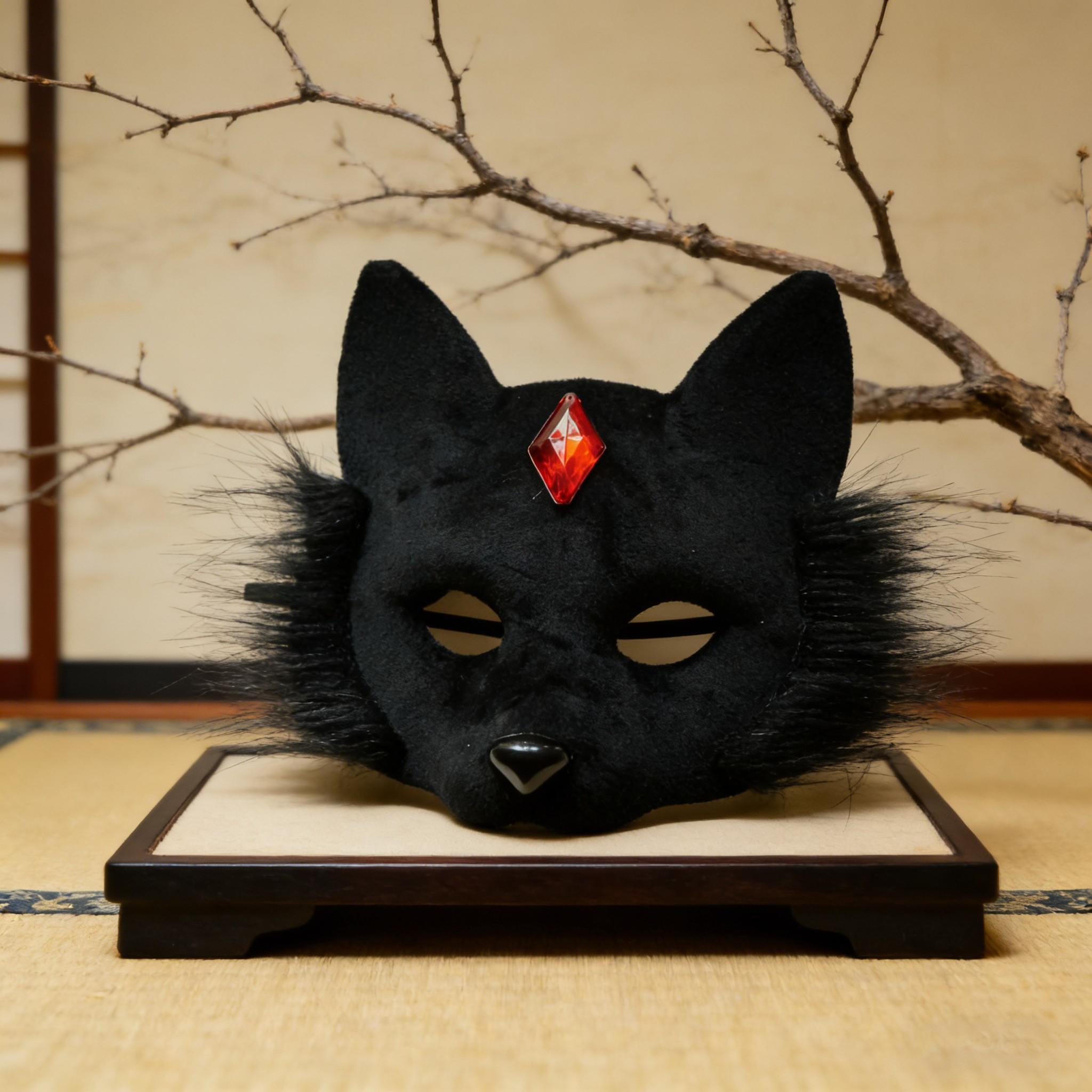 2026 Best-Selling Fox Mask Two Colors Available, Detailed Craftsmanship, Realistic Design, Perfect for Halloween Carnival Festivals Parties