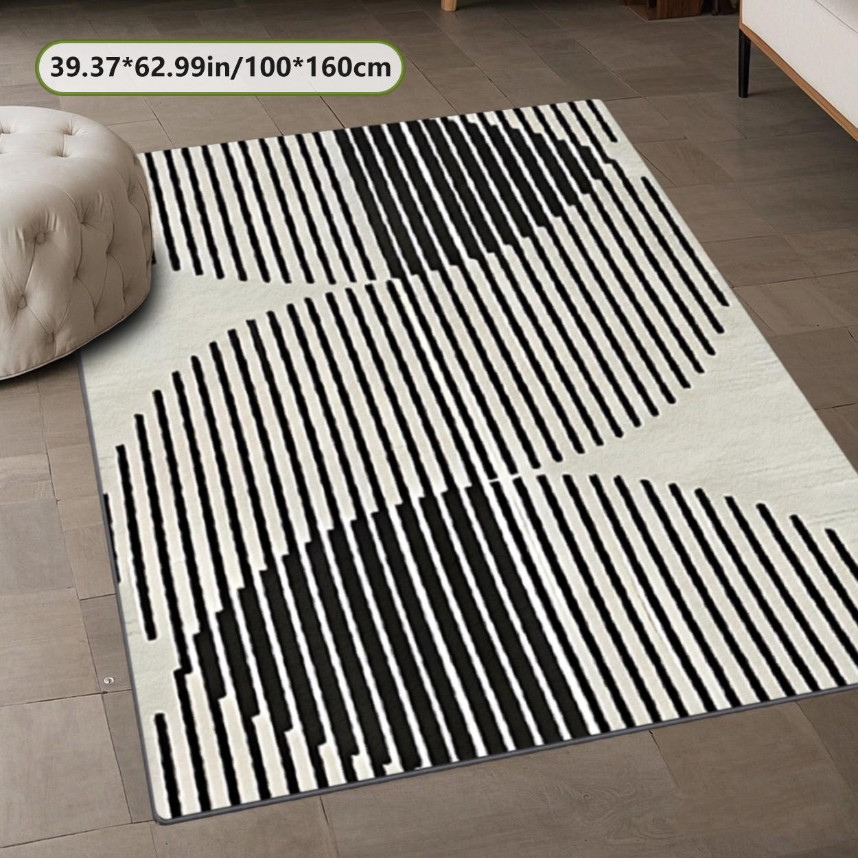Velvet soft and comfortable patterned printed carpet, suitable for multiple scenarios, available in various sizes, soft and non-shedding, Boho area rug, Modern abstract rug, Geometric pattern rug, Home decorative rug, Boho rugs