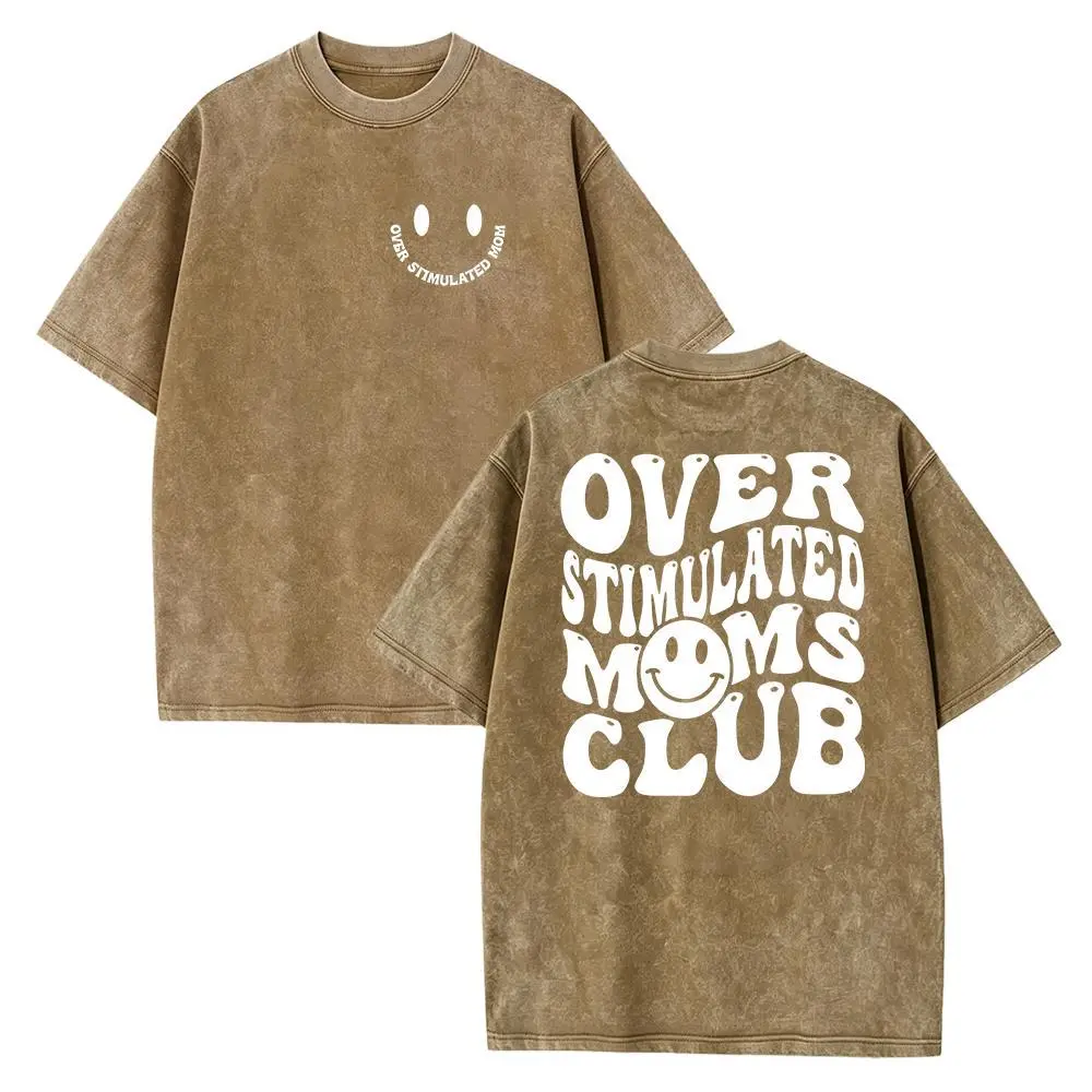 Washed T-shirt-Coffee
