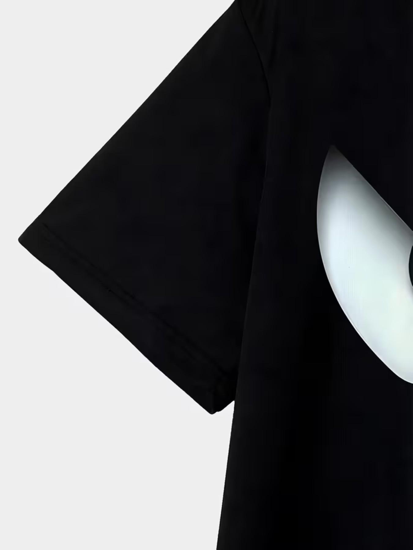 Men's Casual Fashion T-Shirt, All over Print, Slim-Fitting, Perfect for Outdoor Activities and Daily Wear, Comfortable and Stylish Top