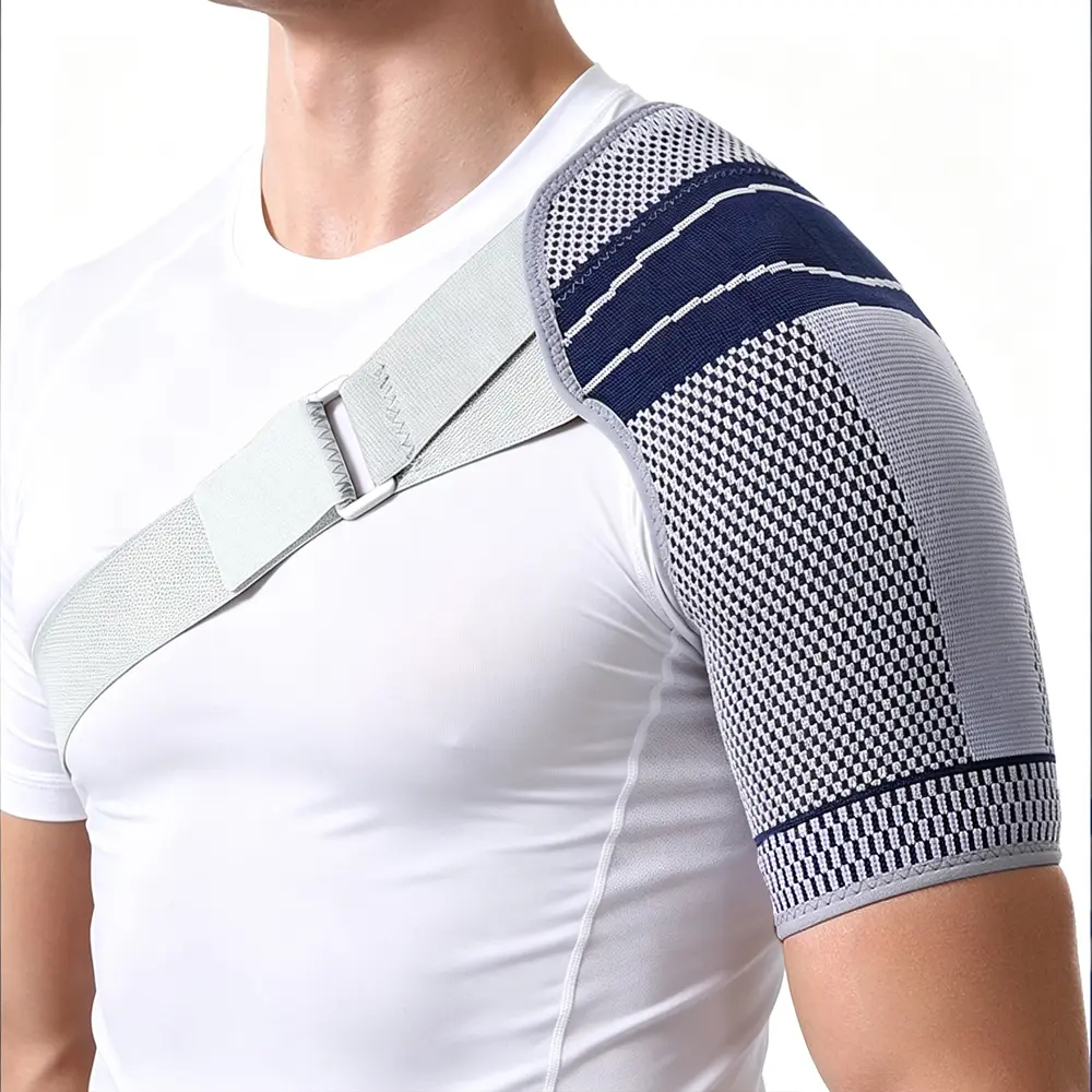 1PCS Shoulders Supports & Adjustable, Shoulder Brace for Men and Women, Shoulders Compression Sleeve and Support