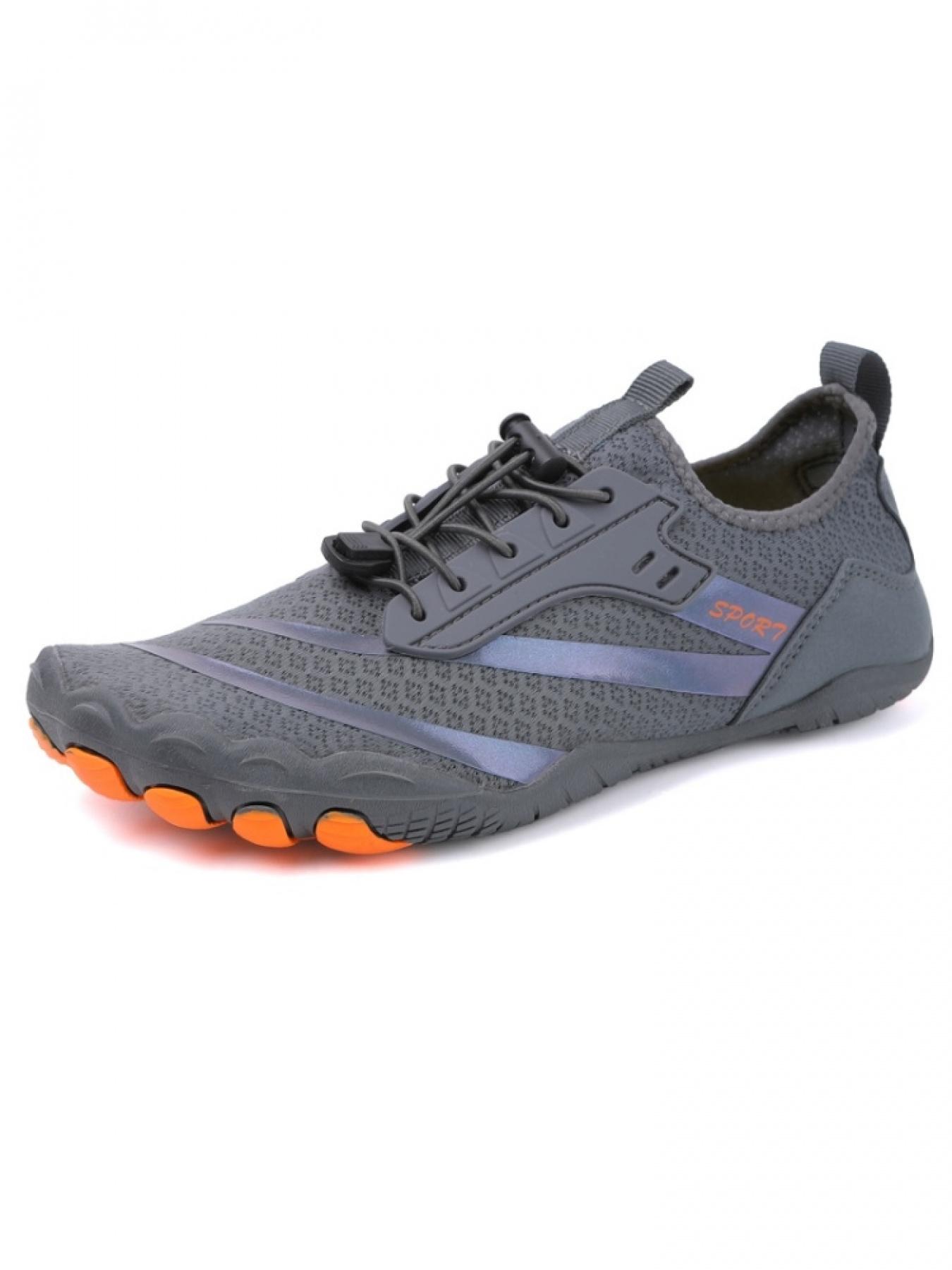 1 Pair Unisex Soft-Sole Comfortable Wading Shoes: Simple & Neat Style, Anti-Slip & Wear-Resistant Texture, Skin-Friendly & Breathable Fabric, No Pressure Even After Long Walking