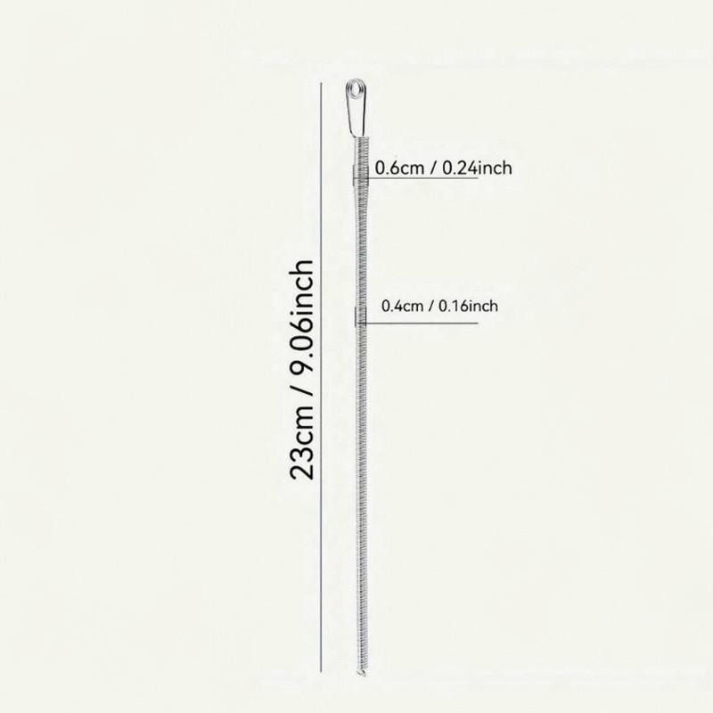 Effortless Threading Tool, Suitable For Various Needle And Thread Activities, Family Sewing Tool, Cord Garter, Flexible Threading Tool, Multi-Purpose Elastic Band Waist, Cord Webbing Auxiliary Device Spring Eye Threading Device