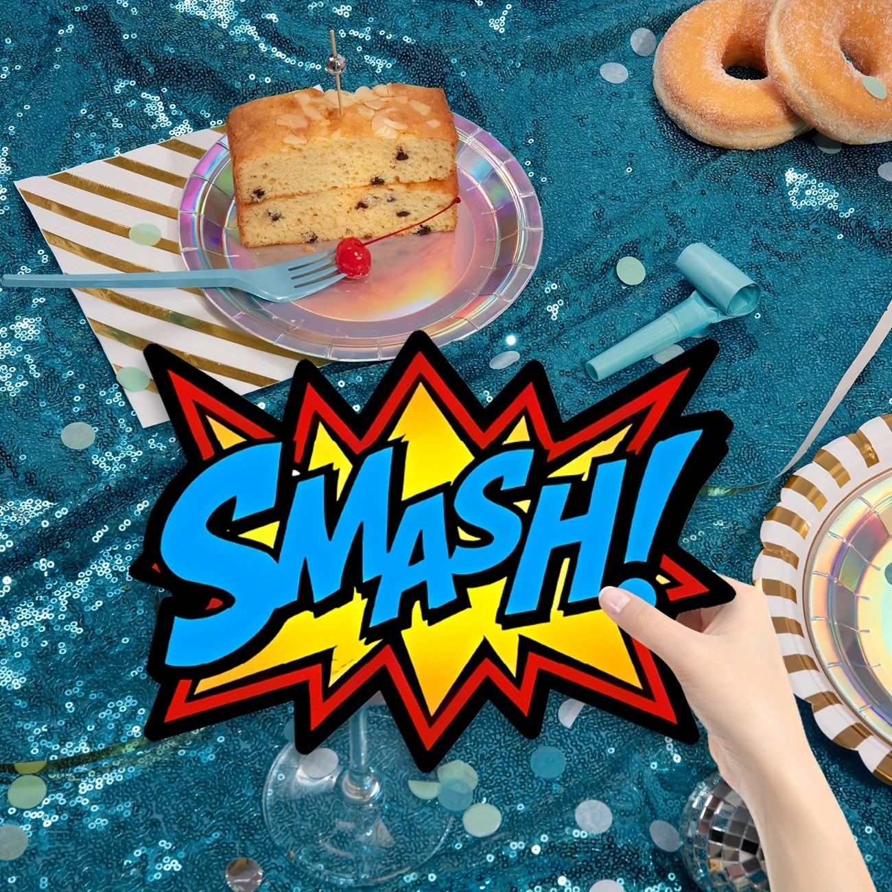 Super Heroes Word Cutouts, Hero-Themed Party Favors, Birthday Party Supplies, Decoration Set for Celebrating Birthdays & Special Occasions