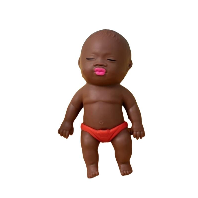 Natalia Doll Stress Relief Toy, Slow Bounce Stretchable Material, Quick Recovery, Fun Prank Gift, Unique Design, Perfect for Friends