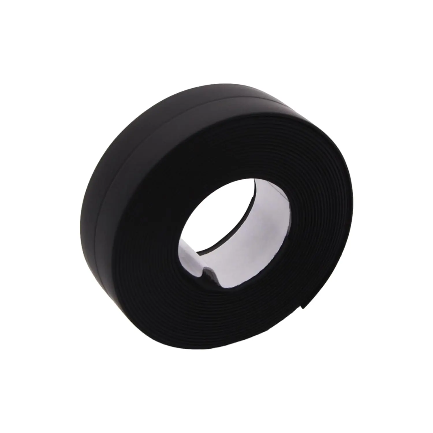 Caulk Tape, 0.87" x 10.5 ft PVC Sealant Strip, Black |  Seal Peel and Stick Flexible PVC Trim to Fit Kitchen and Bathroom Use