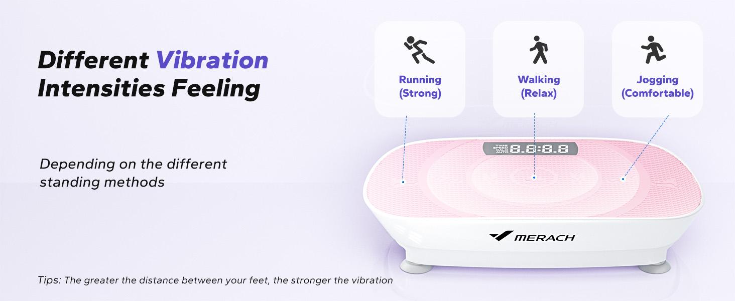 MERACH Vibration Plate Exercise Machine, Lymphatic Drainage Machine, Whole Body Workout Vibration Platform for Wellness and Fitness MERACH Vibration Plate Exercise Machine, Lymphatic Drainage Machine, Whole Body Workout Vibration Platform for Wellness and Fitness