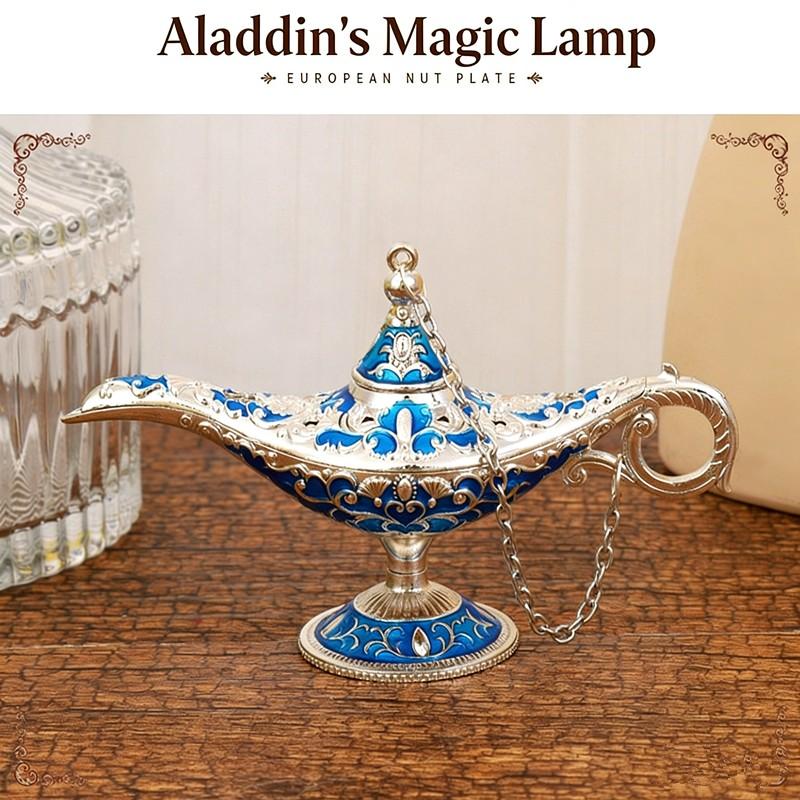 Aladdin Lamp Russian Wish Lantern, One Thousand and One Nights Blessing, Southeast Asian Style Decorative Craft, Living Room Ornament