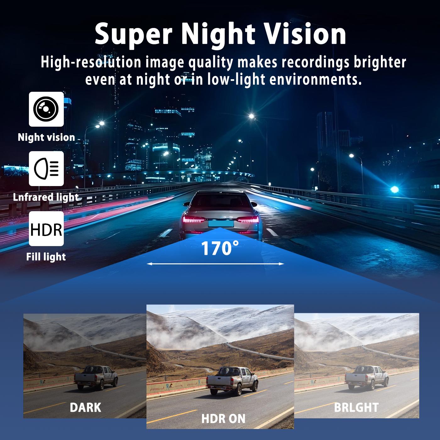 4 Channel Car Dash Cam,1080P Car DVR with 64GB Memory Card,Car Video Surveillance with Night Vision,24/7Parking Mode Car DVR Hd Screen Front Rear Left And Right dashcam 4 Channel Car Dash Cam,1080P Car DVR with 64GB Memory Card,Car Video Surveillance with Night Vision,24/7Parking Mode Car DVR Hd Screen Front Rear Left And Right dashcam
