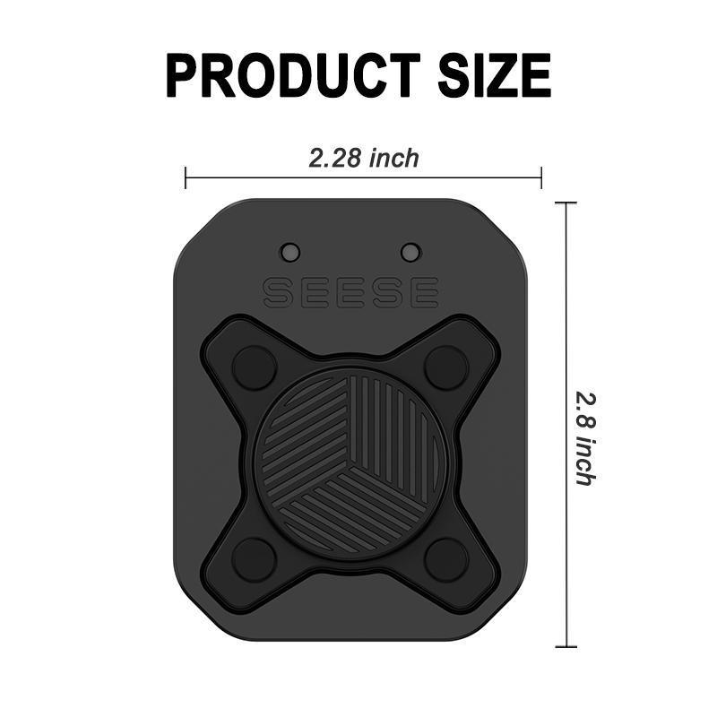 SEESE Magnetic Tool Holder - Clip On Belt Magnet for Screws, Nails, Hammers, Sockets, Pliers, Screwdrivers, Trowels, Drill Bits & More Strong Magnetic Tool Organizer