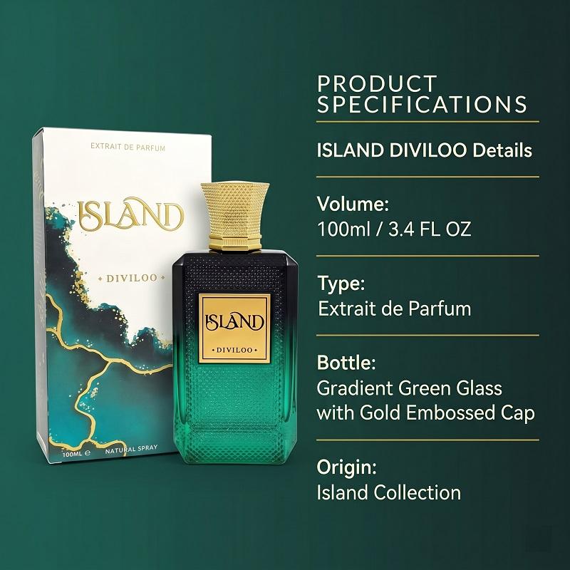 Island Dreams Perfume 100ML Unisex, Bourbon Vanilla Gourmand Eau De Parfum, Coconut & Tropical Notes, Long Lasting Vacation Scent