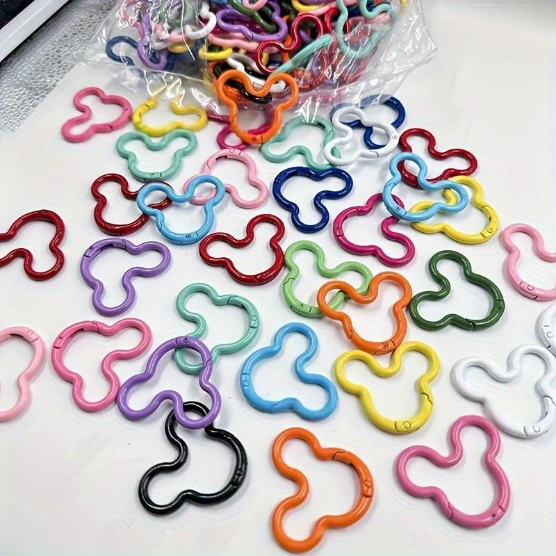 5 Random Color Cartoon Character Keychains, Cute Cartoon Avatars, Versatile Hanging Decorations, DIY Craft Keychains, Holiday Ornaments