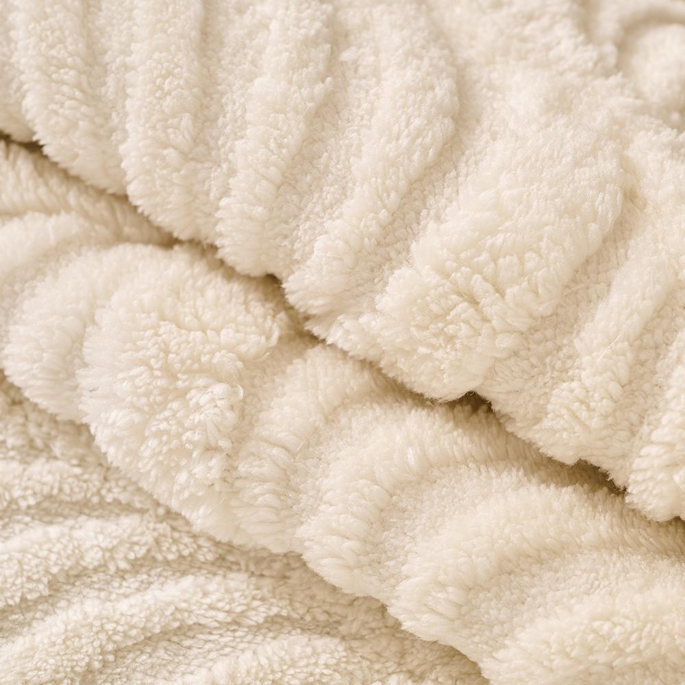 Solid Color Plush Sofa Cushion Cover, Sofa Couch Covers, 1 Count Modern Simple Sofa Slipcover, Non-slip Sofa Protector for Home Living Room Decor