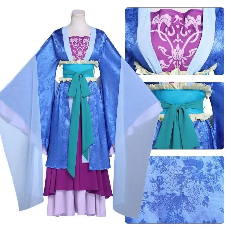Anime The Apothecary Diaries Pear Flower Empress Cosplay Costume Kusuriya No Hitorigoto Woman Christmas Halloween Party Hanfu
