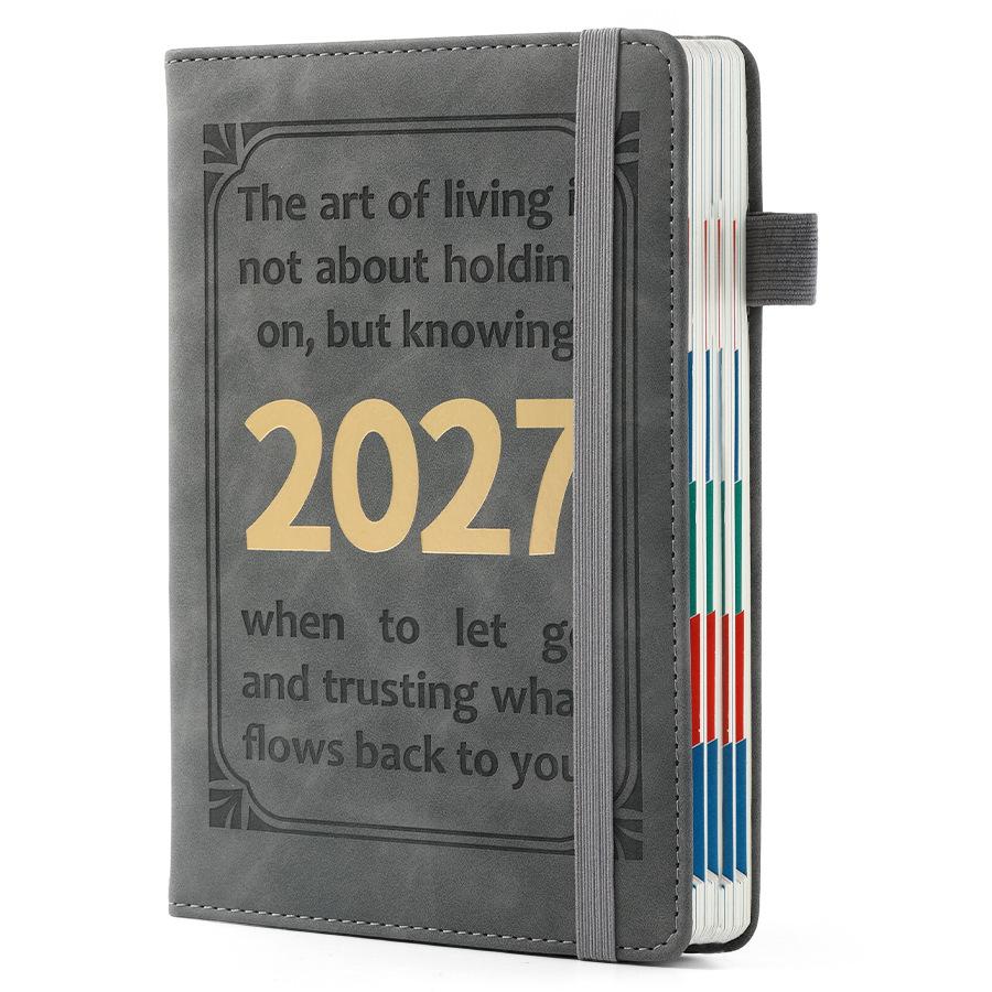 2027 Planner Daily Weekly Monthly Schedule Book, 12 Month Organizer, Goal Planning, Habit Tracker, to Do Lists, Time Management Planner