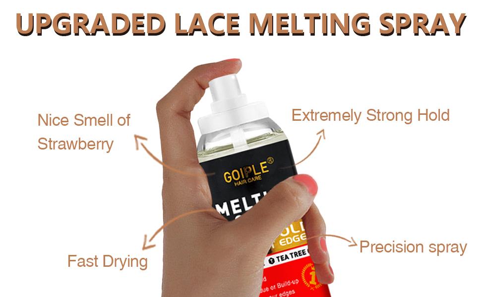 Lace Tint Mousse for Wigs - 16 Count, Natural Lace Color, Strong Hold, Melting Spray Long-Lasting Installation Glue Haircare Brush Edge Control Smooth Lace Tint Mousse for Wigs - 16 Count, Natural Lace Color, Strong Hold, Melting Spray Long-Lasting Installation Glue Haircare Brush Edge Control Smooth