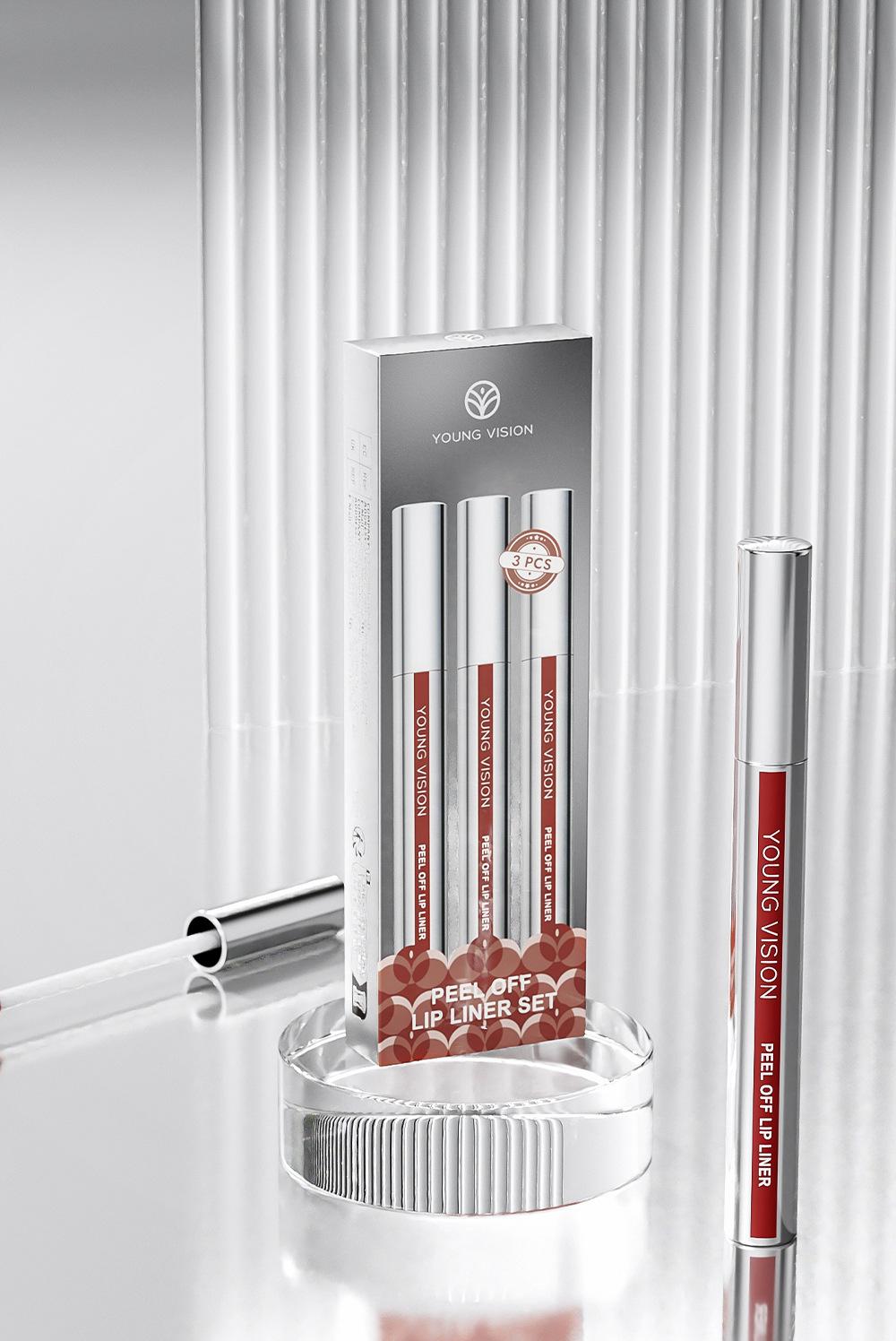 Long Lasting Tattoo Lip Gloss Peel Off, 3 Counts/set Waterproof Non-sticky Glossy Lipstick, Nourishes All Skin Types, Great for Gift, Makeup, Lip Stain, Cosmetic 3Counts/Set non-stick cup transfer diy eyelash extension