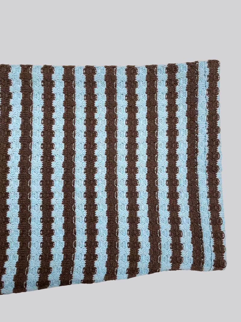 Women's Casual Striped Long Sleeve Top + Shorts Set, 2 Piece, Comfortable and Stylish, Perfect for Daily Wear