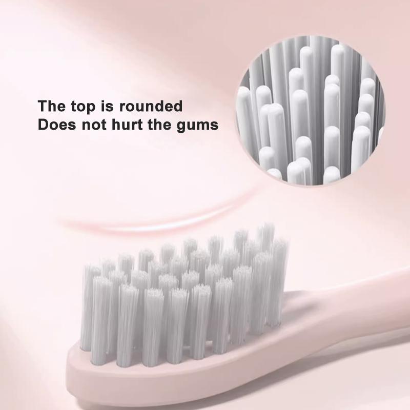 Christmas new products Deep Cleaning Electric Toothbrush with 4 Brush Head & Case,8 Cleaning ModesRechargeable Toothbrush for Home & Travel,Fall, Winter Gift, New Year Gift, ChristmasGift, Stocking Fillers, Thanksgiving Gifts Cleansing Pink