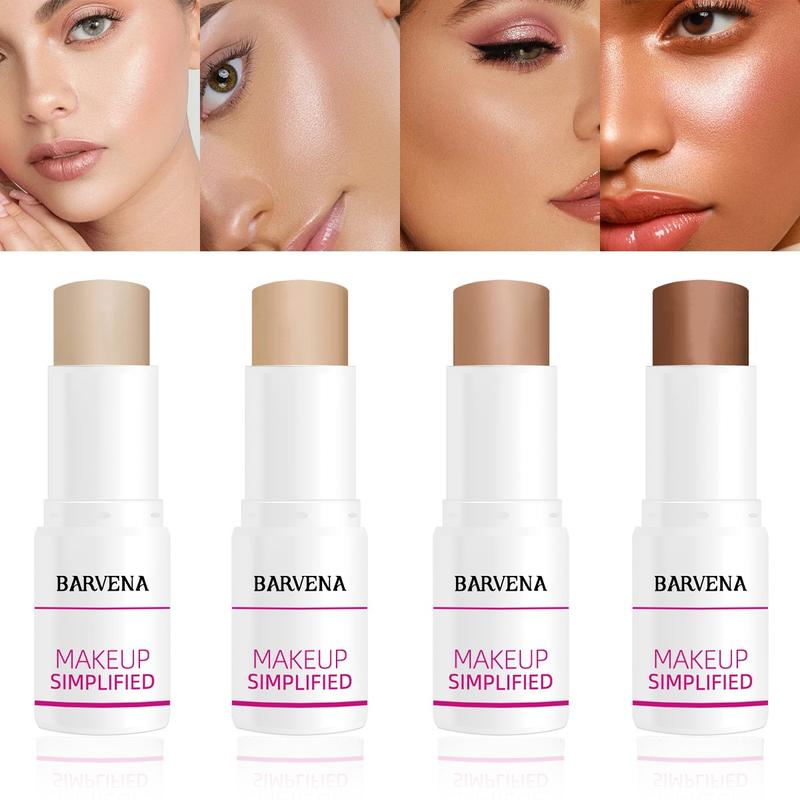 Waterproof Sweatproof Moisturizing Full Coverage Foundation Stick, Pore Minimizing Oil Control, Perfect for All Skin Tones, 20g Gift