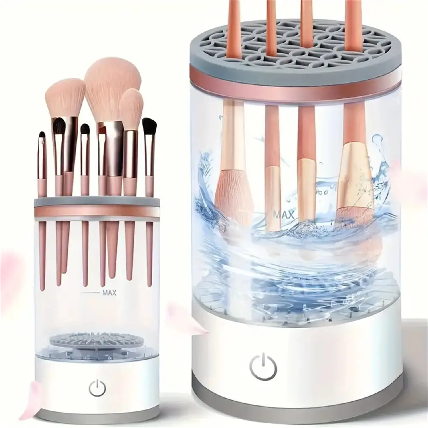 Electric Makeup Brush Cleaner, USB Powered, Automatic Rotation, Portable, Fits All Sizes, Perfect Gift for Women
