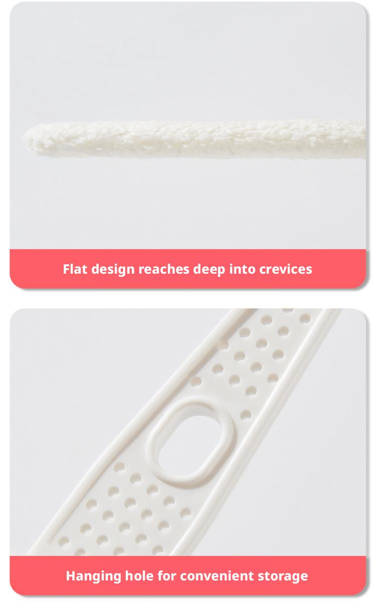 Air Conditioner Gap Cleaning Brush, Detachable Washable Soft Bristle Dust Cleaner for Home Window Blinds Crevice Cleaning