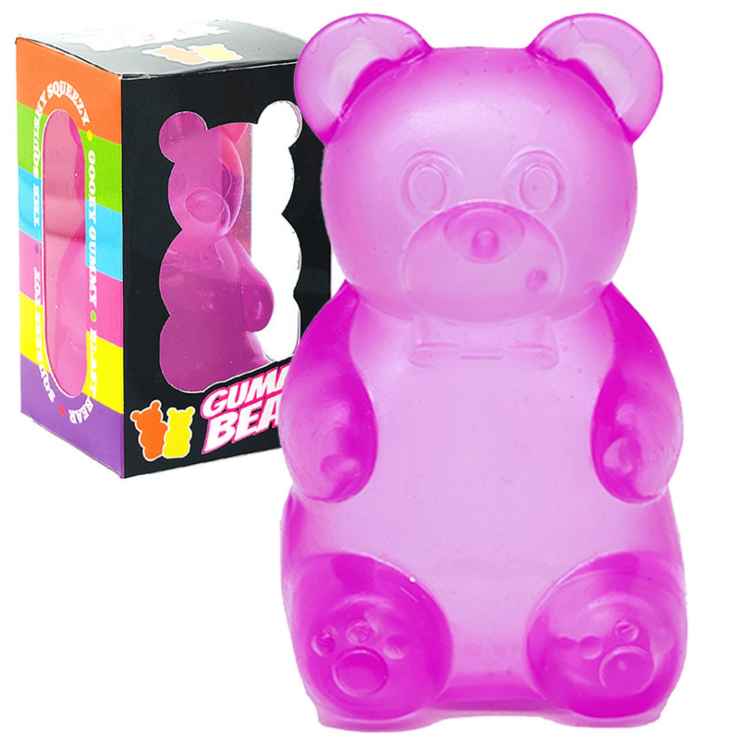1/4 counts Gummy Bear - Sensory Fidget Toy with Jelly-Like Filling, Squeeze Toys, Stress Toys, Stress Relief Toys, Fidget Toy, Birthday Gifts, Gift Bag Stuffing
