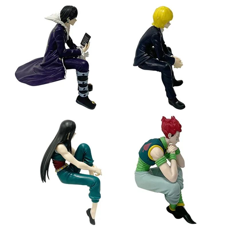 Anime Hunter X Hunter 11-14cm Gon Freecss Alluka Zoldyck Action Figure Chrollo Lucilfer/Kurapika PVC Model Figure Toys Kids Gift