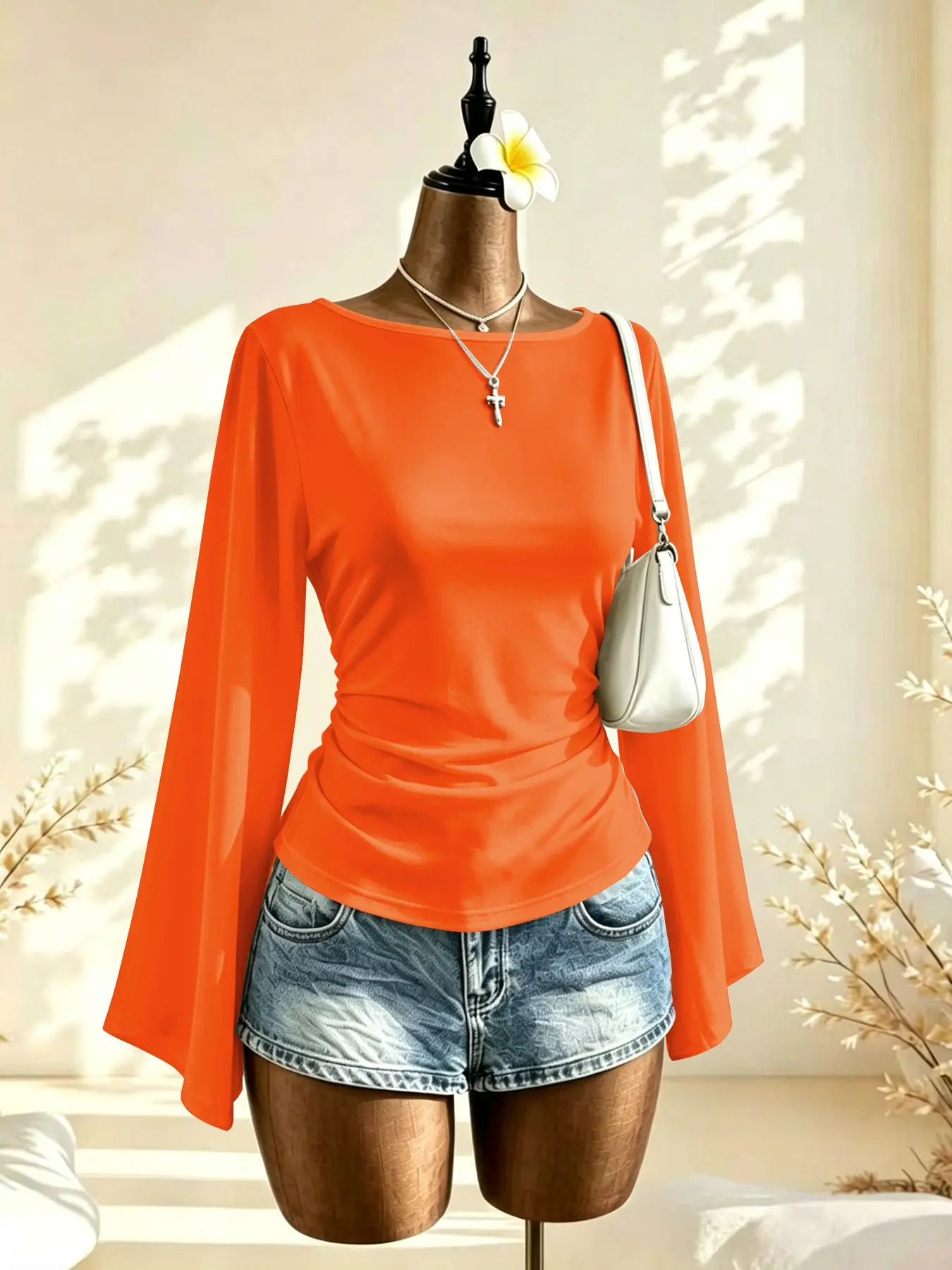 Orange-red