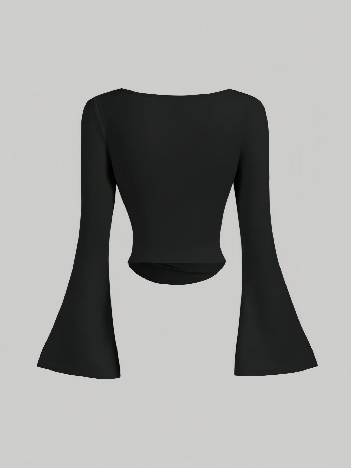 Fashion Party Essential Women's High Waist Long Sleeve Fitted Dress Set ...