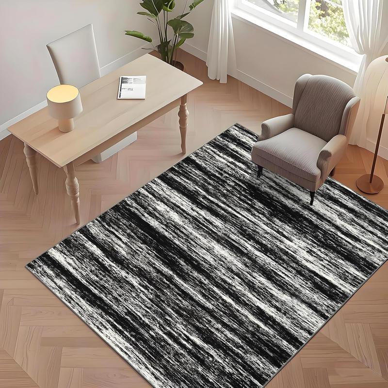 Modern Abstract Striped Runner Rug Washable Kitchen Runner Rug Stain Resistant with Non-Slip Backing Easy to Clean Floor Cover for Living Room Bedroom Hallway Laundry Modern Abstract Striped Runner Rug Washable Kitchen Runner Rug Stain Resistant with Non-Slip Backing Easy to Clean Floor Cover for Living Room Bedroom Hallway Laundry