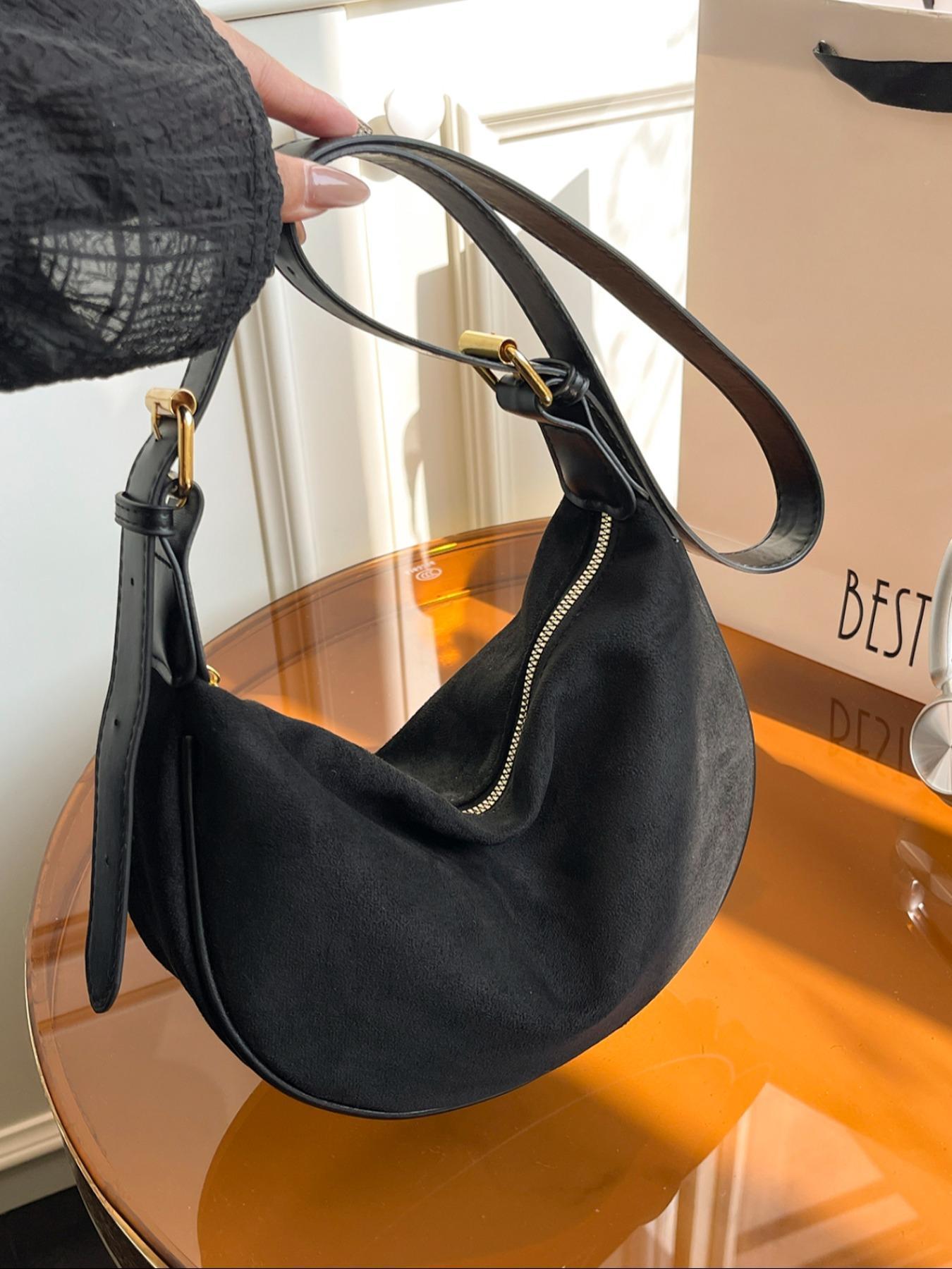 Women's Fashionable Solid Color Shoulder Bag, Casual Versatile Crossbody Bag for Daily Used, Trendy All-match Commuter Bag, Cross Body Bags