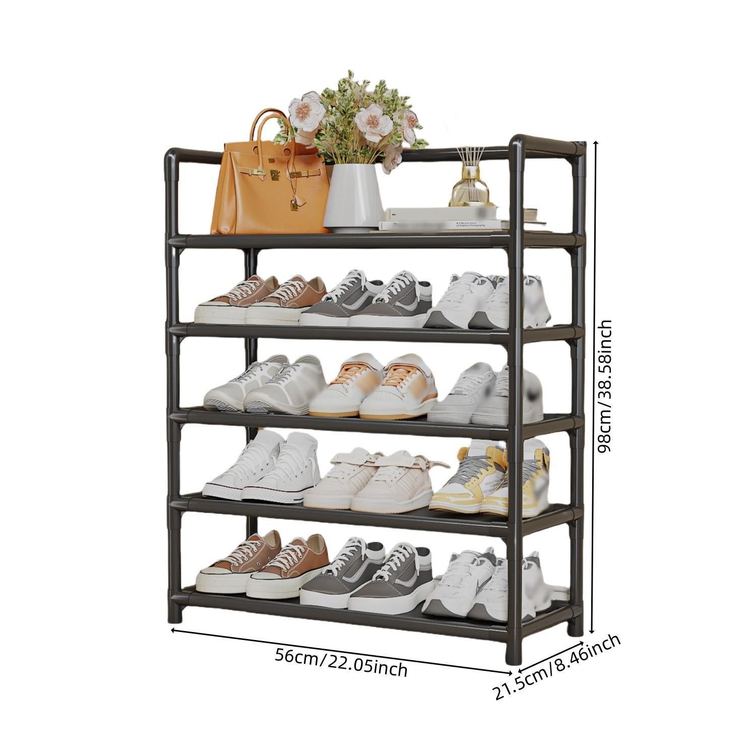 Multi-Layer Storage Rack, Easy Assembly Shoe Organizer, Home Indoor Use, Student Dormitory Display Shelf, Multifunctional Stand