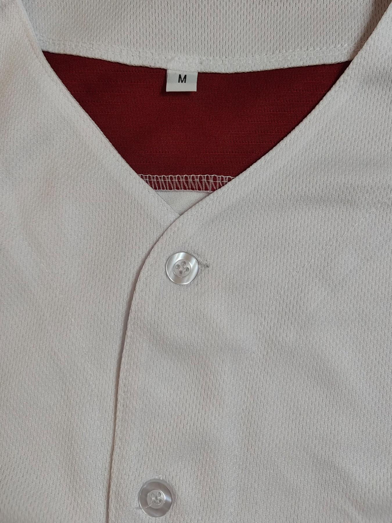 Men's Letter & Number Embroidered Baseball Jersey, Casual Breathable Short Sleeve Baseball Top for Training Competition Party, Unisex Sportswear for All Seasons, Rugby Jersey, Apparel Jersey, Men Clothing, Jersey Tops, Athletic Tops, Baseball Shirt