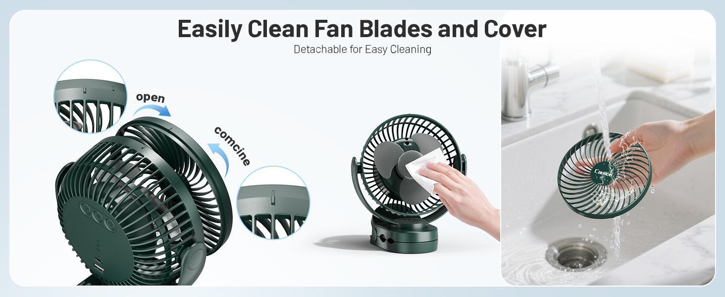 Camping Fan with Remote Control-12000mAh Rechargeable Battery Powered Fan, Camping Fans for Tents with LED light & Hanging Hook, Rechargeable Battery Operated Ceiling Fans for Tent, RV, Bed, Green Camping Fan with Remote Control-12000mAh Rechargeable Battery Powered Fan, Camping Fans for Tents with LED light & Hanging Hook, Rechargeable Battery Operated Ceiling Fans for Tent, RV, Bed, Green