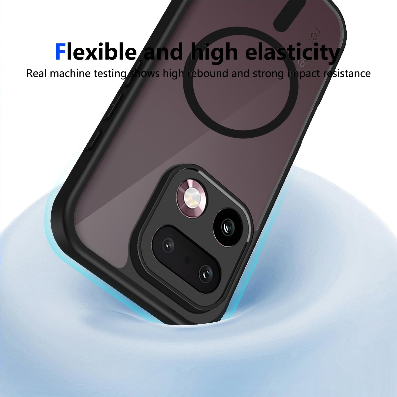 Realme 16 Pro Plus 5g Rmx5131 Case, Magsafe Wireless Charging, Silicone Bumper, Skin Feel Matte Back Cover Case, Anti-Drop Hard Shell Protector