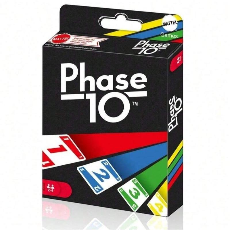 Uno Flip Card Game Phase 10 Theme Social Board Party Game, Kids Toy, Fun Family Game, Perfect for Parties and Gatherings Uno Flip Card Game Phase 10 Theme Social Board Party Game, Kids Toy, Fun Family Game, Perfect for Parties and Gatherings