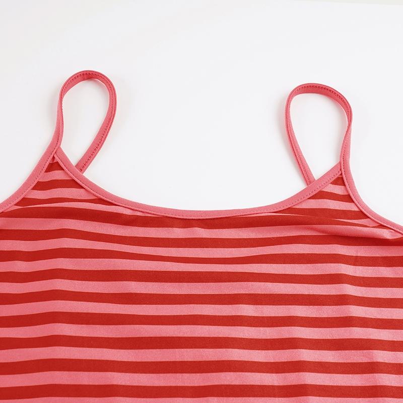 Women's Striped Sleeveless Cami Top and Wide Leg Pants Set, Summer Casual Loose Two-Piece, Comfortable and Stylish Women's Striped Sleeveless Cami Top and Wide Leg Pants Set, Summer Casual Loose Two-Piece, Comfortable and Stylish
