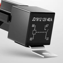 Nilight LED Light Bar 15 FT Wiring Harness Kit - 2 Leads 16AWG 12V On Off Switch Power Relay Blade Fuse for Off Road Lights LED Work Light Vehicle