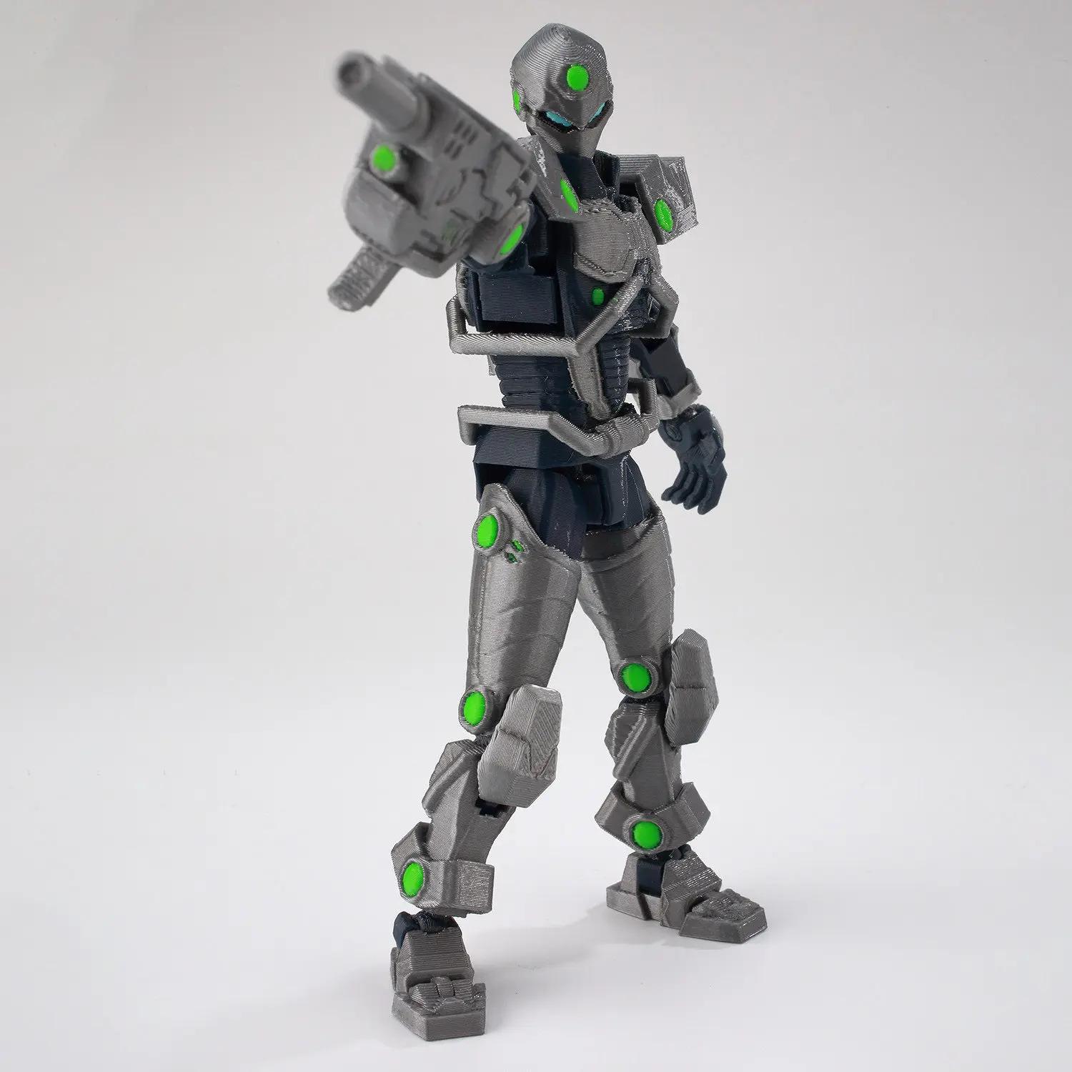 In Stock 3d Printed Invincible Toys Action Figures T13 Dummy 13 Superheroes Multi-Jointed Movable Shapeshift Toy Technology jack
