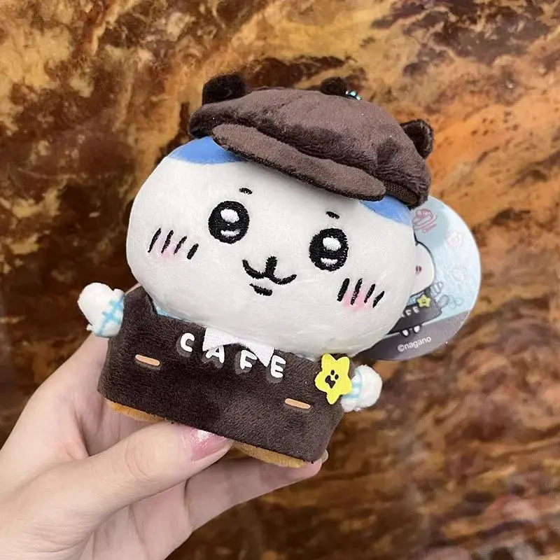 Chiikawa Hachiware Usagi Cute birthday gift backpack keys Barista plush pendant 14cm