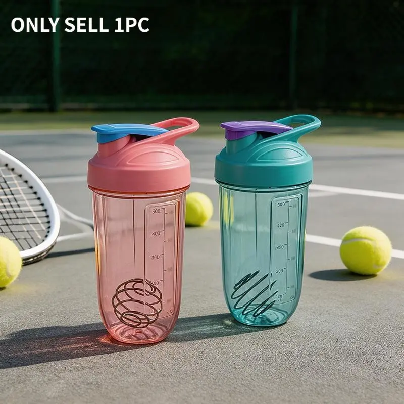 500ml Protein Powder Shaker Cup, Very Suitable For Gym And Outdoor Fitness Enthusiasts, Shaker Cup, Milkshake
