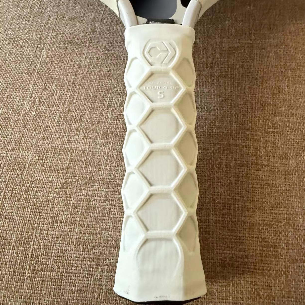 High Elastic Silicone Handle Protector, Octagonal Honeycomb Design, Durable & Comfortable Grip for Pickleball Racquet, Tennis Grip