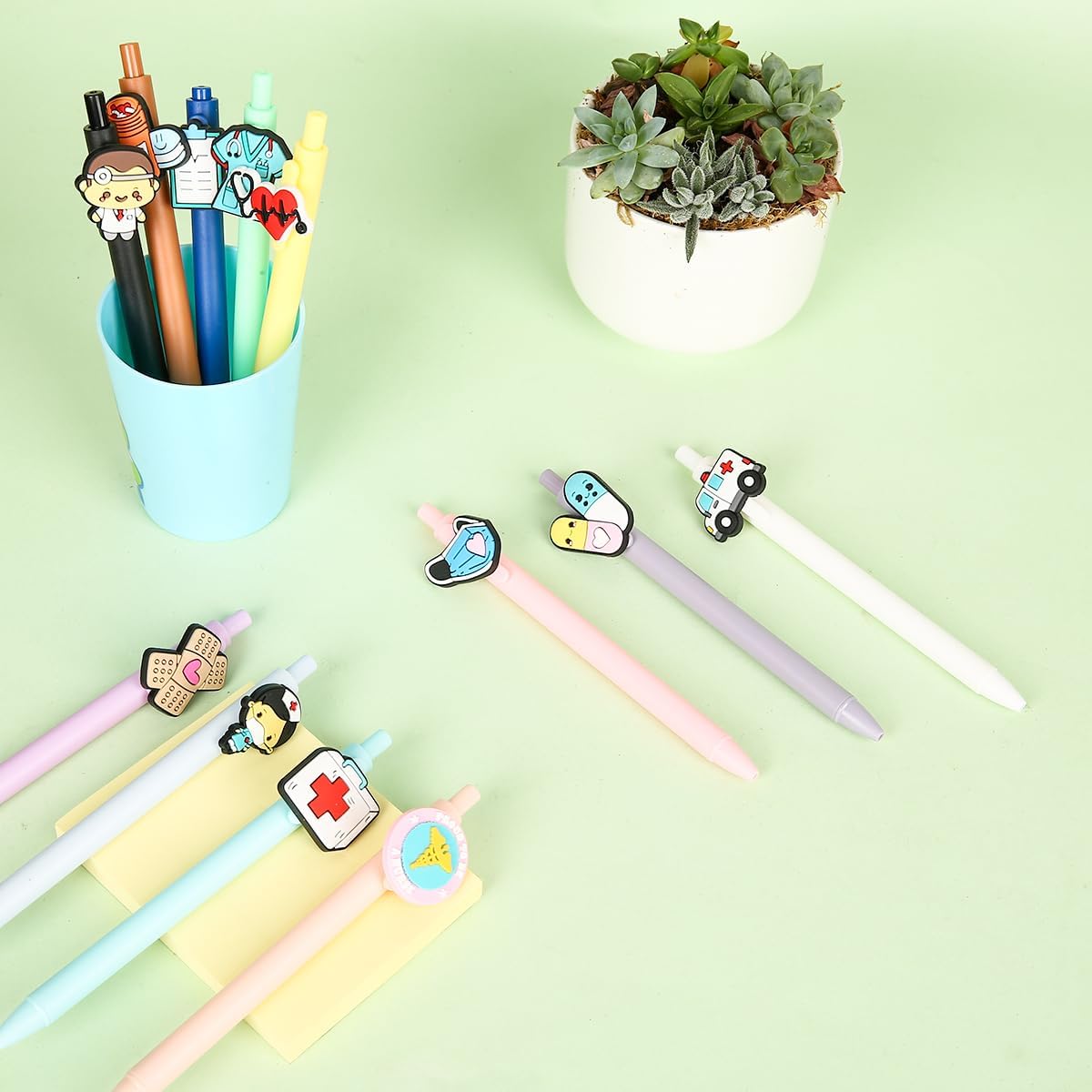 Cute Nurse Pens, Funny Pens for , CNA Accessories for Work,  Assistant Gifts, Nurse Gifts for Women,  Student Essentials,  Technician Accessories