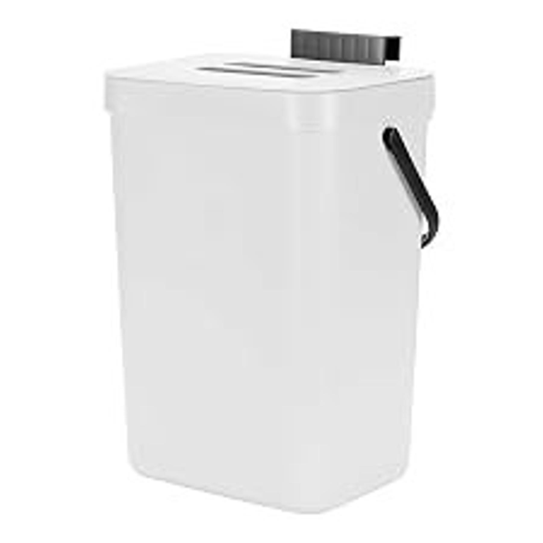 Under Sink Trash Can，Kitchen Compost Bin, 3.2 Gallon/12L, Black | Hanging Garbage Can for Kitchen/Bathroom/Cupboard,Wall Mounted, Plastic Food Waste Bin, RV Trash Can