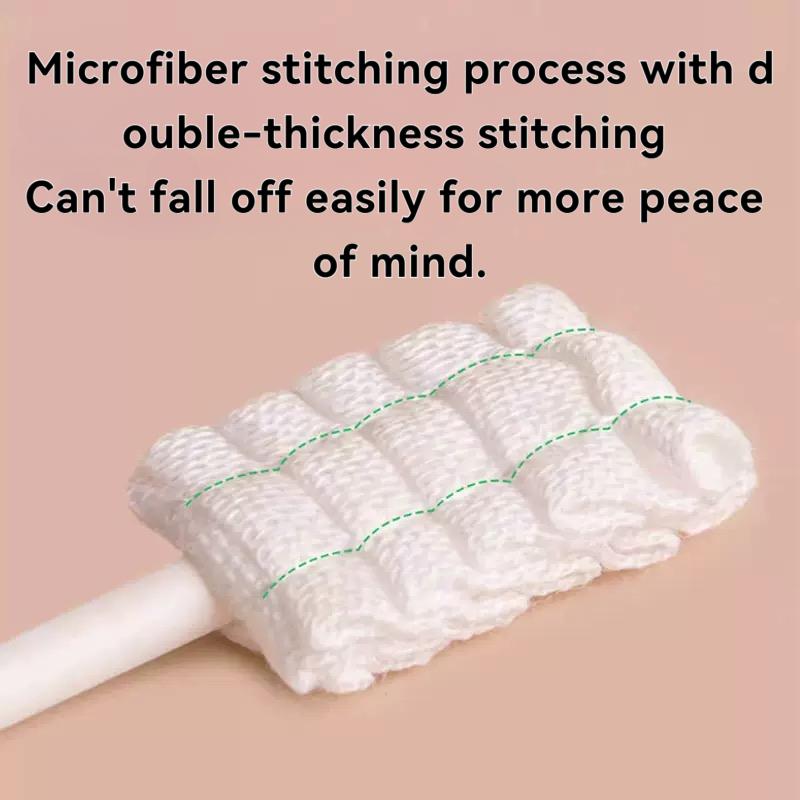 Baby Tongue Cleaner, Newborn Baby Toothbrush,30pcs/60pcs Disposable Infant Toothbrush Clean Baby Mouth,Gauze Gum Cleaner Toothbrush Baby Oral Cleaning Stick Dental Care Excellent gift for Christmas and new year Toothpaste Alternative