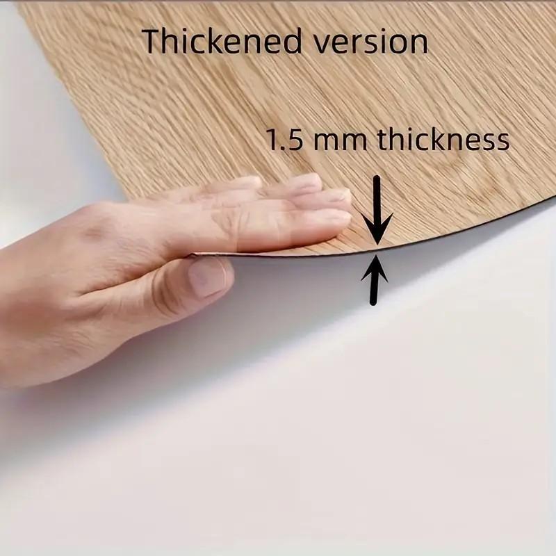 2/5 roll vintage luxury flooring, Vinyl Floor Tiles - heavy-duty thickness, peel and reel, suitable for homes, offices, large coverage area (40cm x 300cm), floor covering - vinyl - luxury finish, Self Adhesive Textured, Peel and Stick Flooring