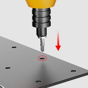 Nilight Foldable Truck Tailgate Ladder for Pickup with Aluminum Step Grip Plates, Replaceable Rubber Ladder Feet & Stainless Steel Self Drilling Hex Screws Universal Automotive Accessories Vehicle Accessories dealsforyoudays