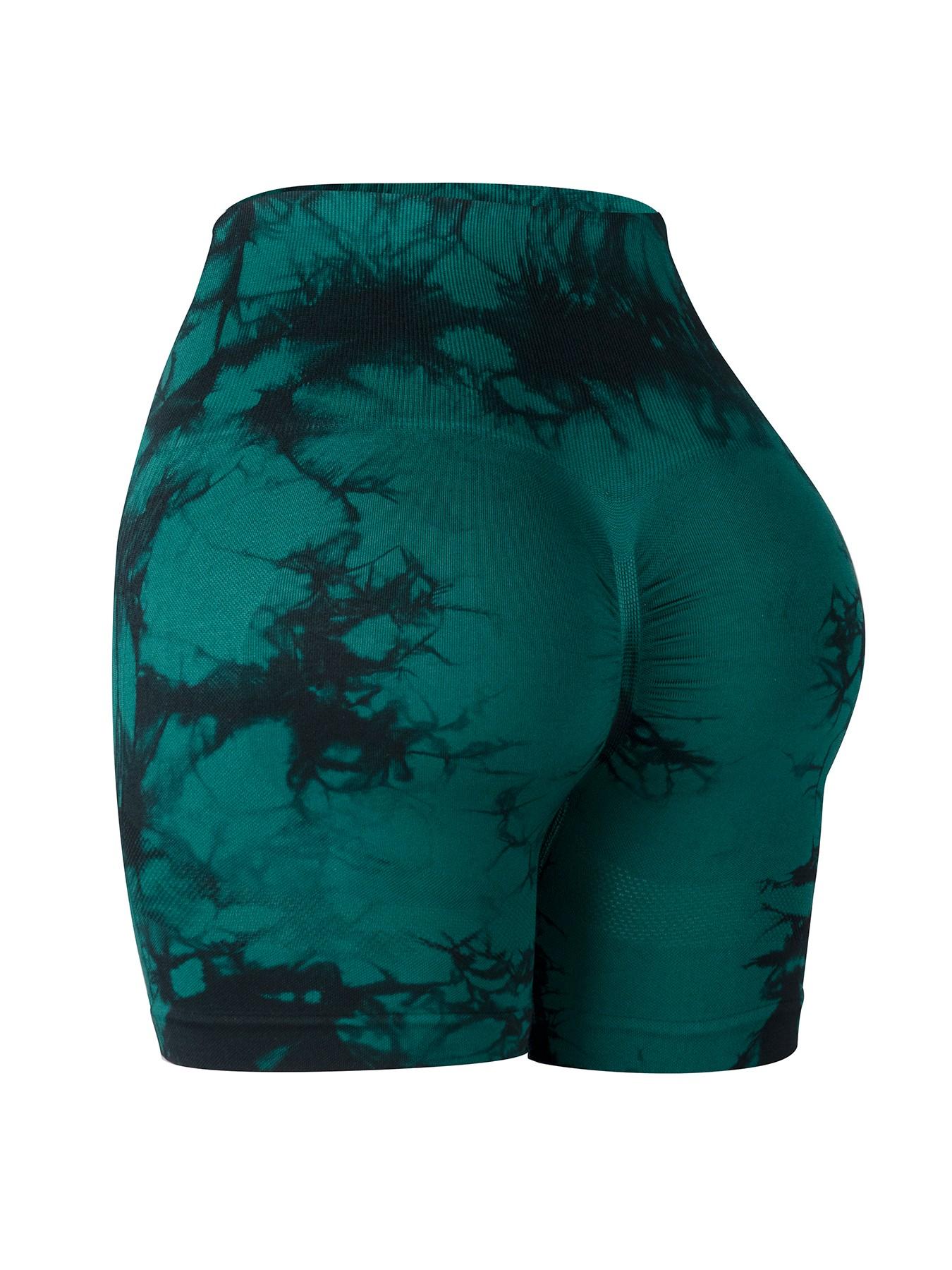 New Women's Sportswear Shorts, Soft Seamless Yoga Workout Shorts, Stretchy Seamless Shorts, Multi-Pack Colorful, High Elasticity High Waist High Waisted Belly Control Tummy Control Shorts, Gym & Sports Wear, Gym Exercise Activewear, Athletic Wear Shorts